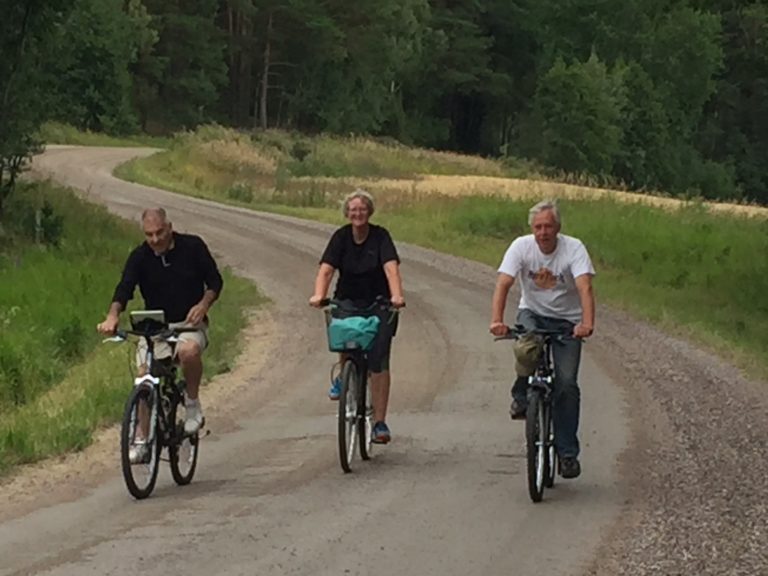 mit dem fahrrad durch schweden